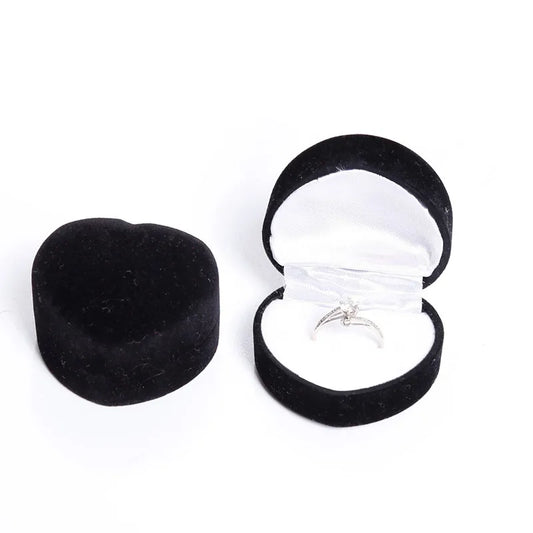 Simple Style Commute Heart Shape Plastic Valentine'S Day Jewelry Boxes