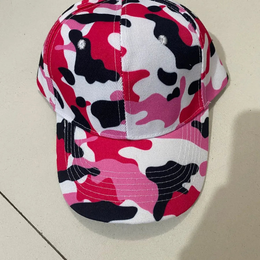 Outdoor Sports Sun Protection Hats Men's Tactical Military Camping Mountain Climbing Fishing Baseball Caps Digital Camouflage