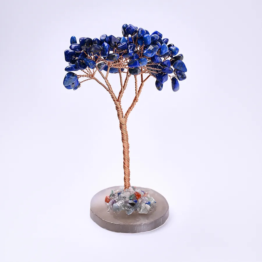 Casual Simple Style Tree Natural Gemstone copper wire Ornaments Artificial Decorations