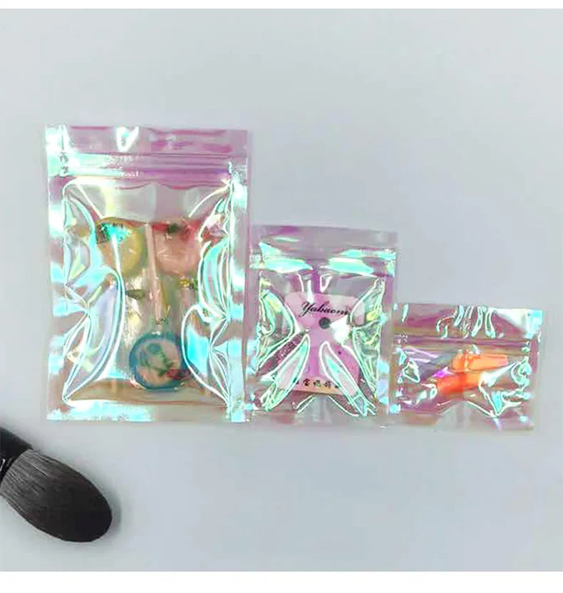 basic solid color plastic storage bag