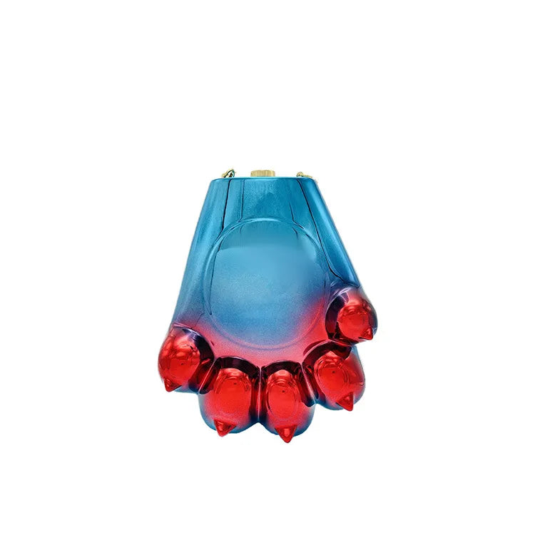 Acrylic Hand-shaped brush Hand-shaped brush Evening Bags