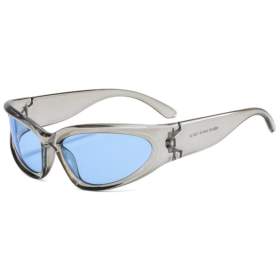 Casual Basic Simple Style Geometric Pc Special-Shaped Mirror Full Frame Men's Sunglasses