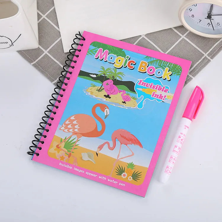 kids coloring book baby puzzle water graffiti water picture book repeated use magic album creative gift wholesale