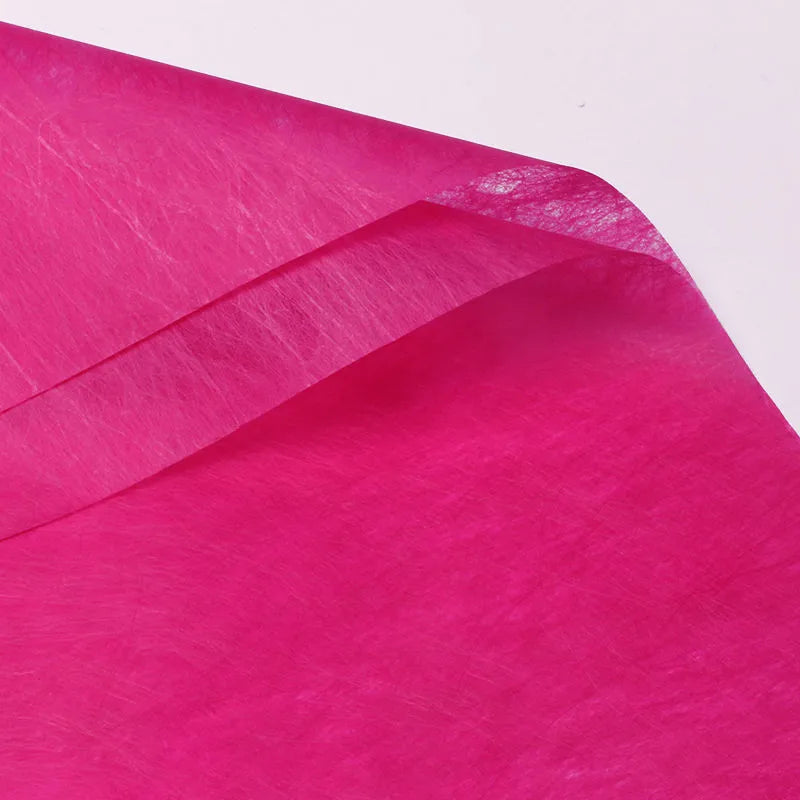 Romantic Solid Color Polyester Daily Date Korean Floral Wrapping Paper Party Supplies Gift Wrapping Supplies 1 Piece