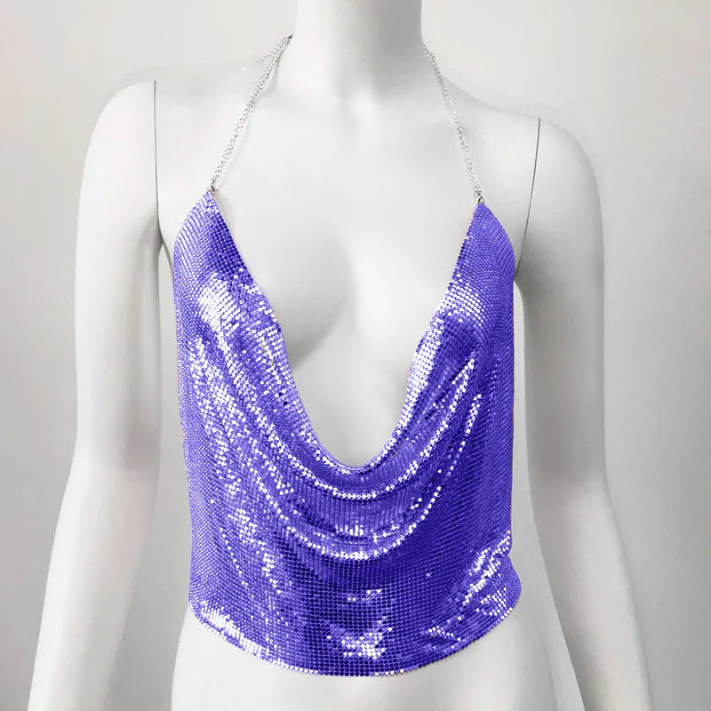 women's eyelet top tank tops sequins vacation sexy solid color