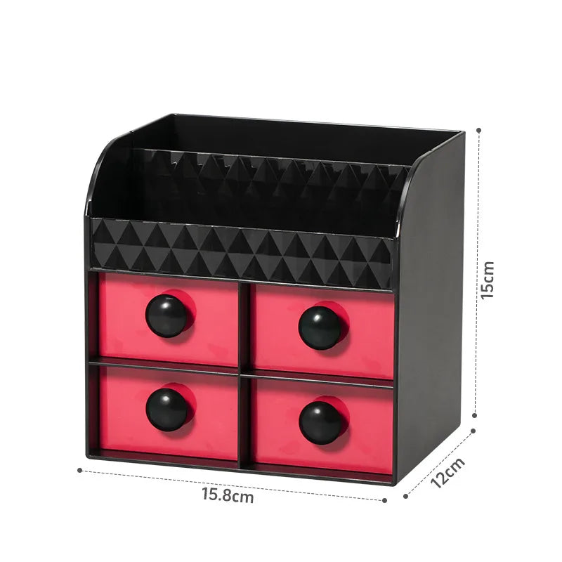 Solid Color PP Plastic Cute Simple Style Storage Box