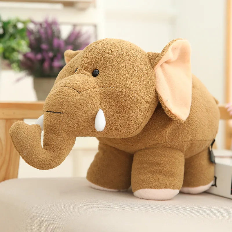 Q version of the hippopotamus elephant doll wedding, corporate gifts grab machine doll stall plush toys wholesale