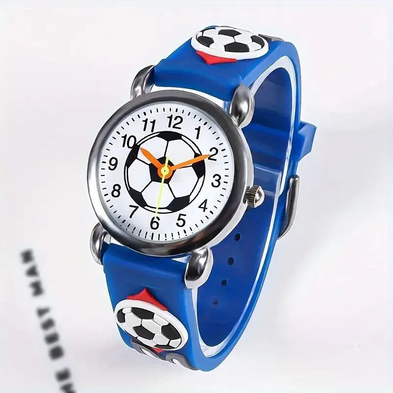 in stock European Cup football watch quartz watch children's gift watch hot alloy watch cartoon watch