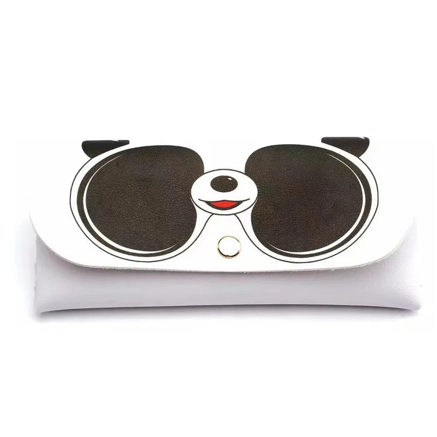 cartoon style cute sweet rabbit panda pc special-shaped mirror full frame kids sunglasses