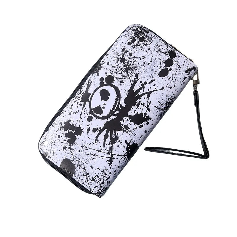 unisex cartoon pvc zipper wallets