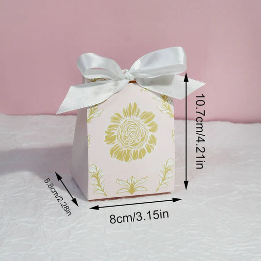 Valentine'S Day Flower Bow Knot Paper Wedding Date Gift Wrapping Supplies Gift Wrapping Supplies 1 Piece
