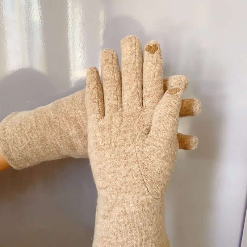 Women's Basic Lady Simple Style Bow Knot Gloves