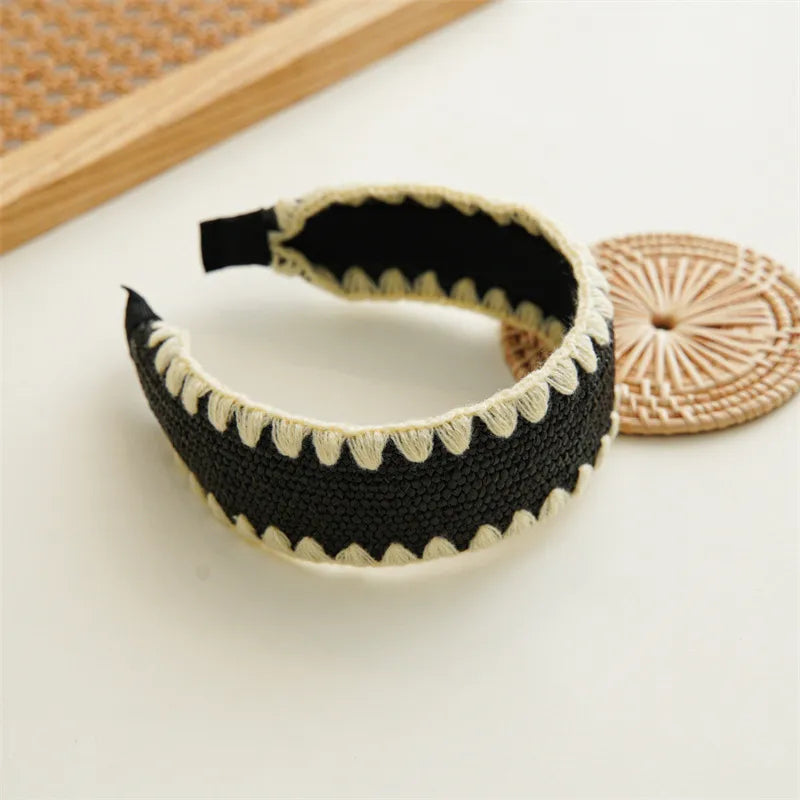 Elegant Lady Women's Geometric Mixed materials Headwear