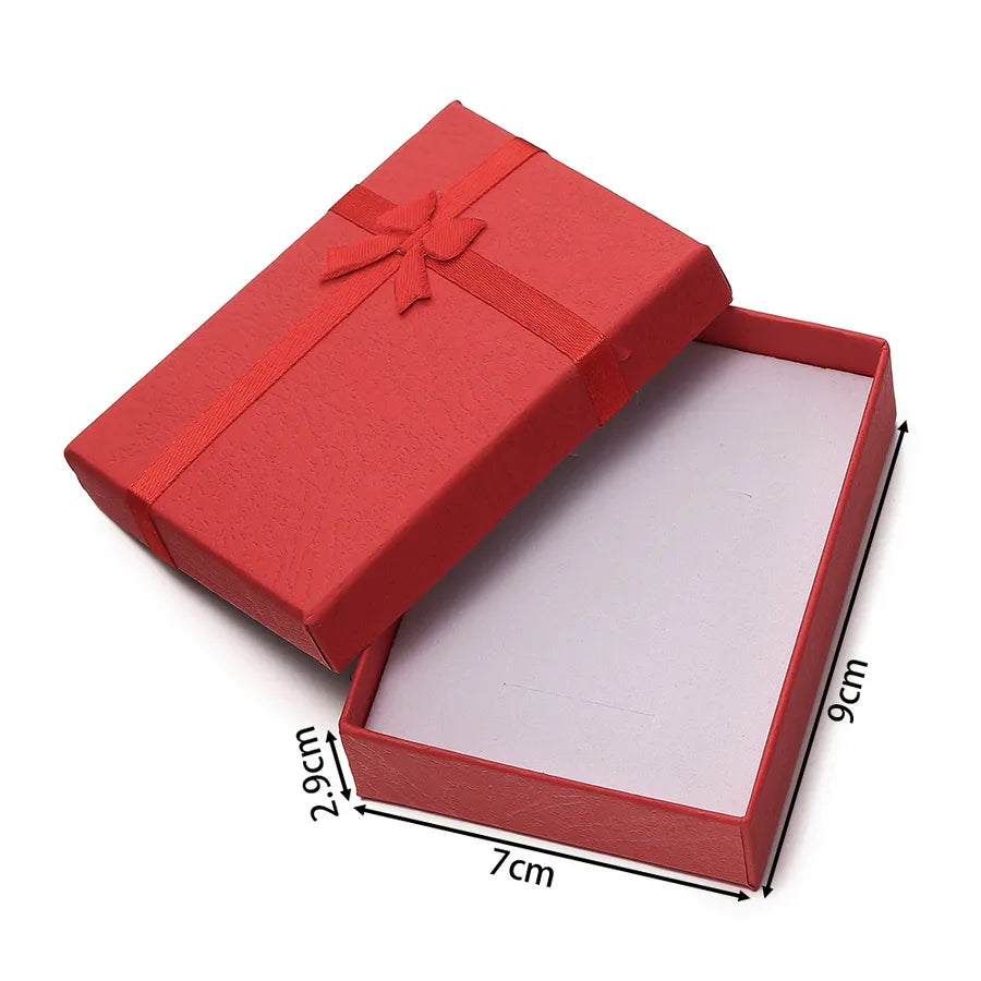 1 Piece Paper Elegant Simple Style Daily Date Bow Knot Jewelry Boxes