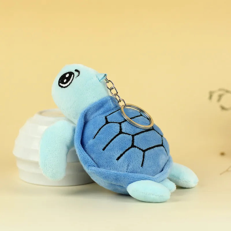 Cartoon Marine Animal Large Turtle Plush Toy Small Turtle Doll Pendant Keychain Bag Pendant