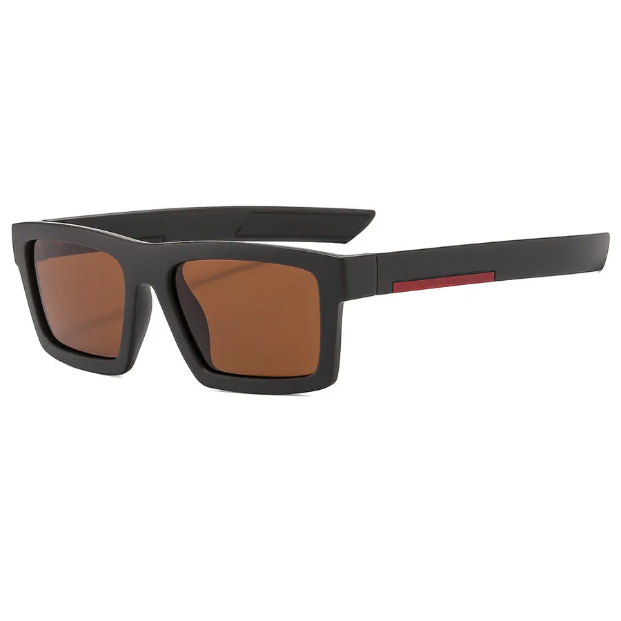 Casual Elegant Solid Color Pc Square Full Frame Men's Sunglasses