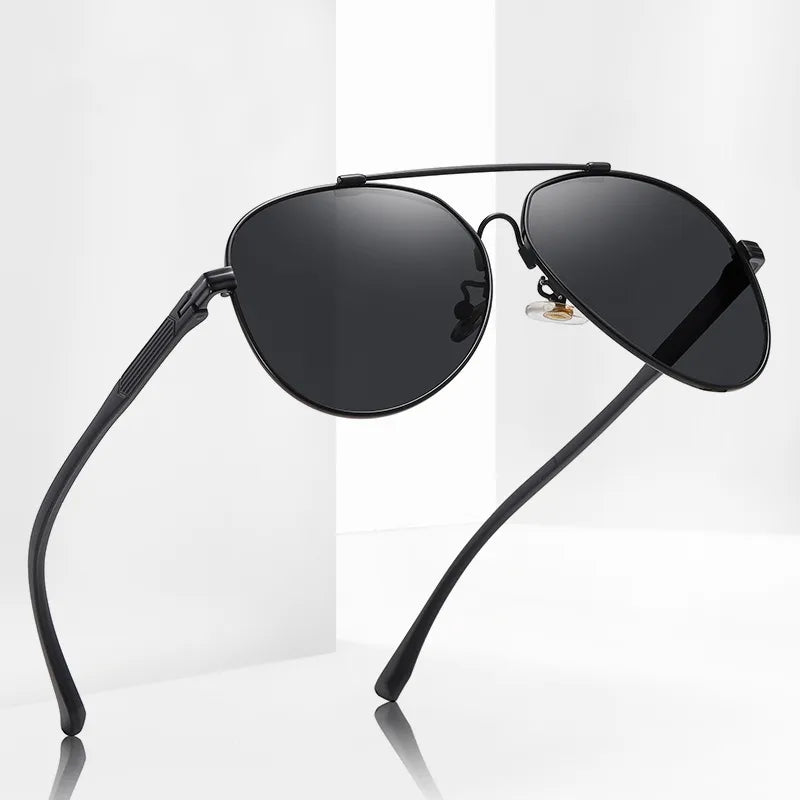 Fashion Classic Style Solid Color Tac toad glasses Full Frame Men's Sunglasses