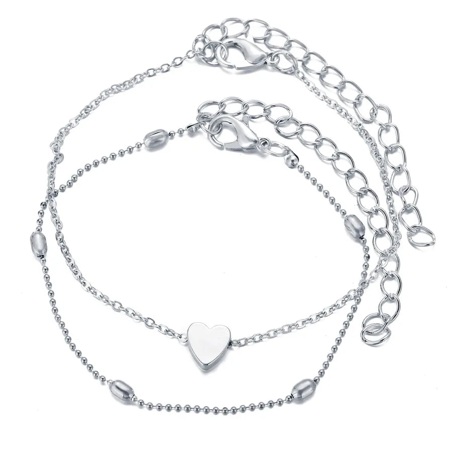 Europe and the United States jewelry simple fashion foot decoration wholesale creative trendy beach anklet female personality anklet