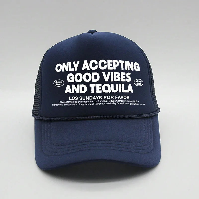 Unisex Vacation Classic Style Slogan Curved Eaves Baseball Cap