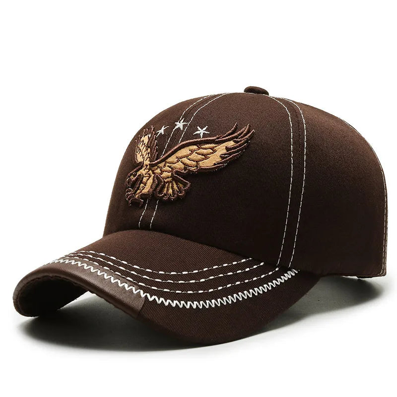 New Couple Baseball Caps Embroidered Sport Sun Protection Hat Women's Spring Autumn Simple Style Cap Summer Spring Fall Hat