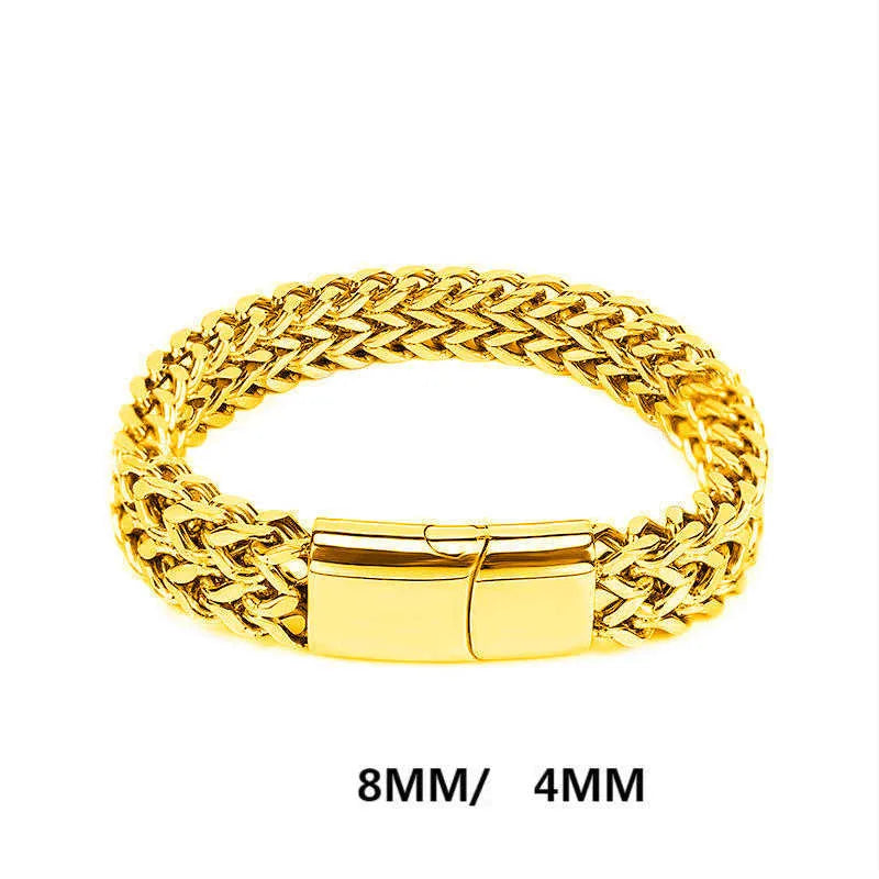 Casual Geometric Alloy Plating Men's Bracelets