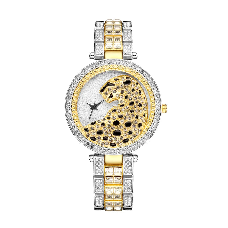 Simple Style Animal Double Side Snaps Quartz Women's Watches