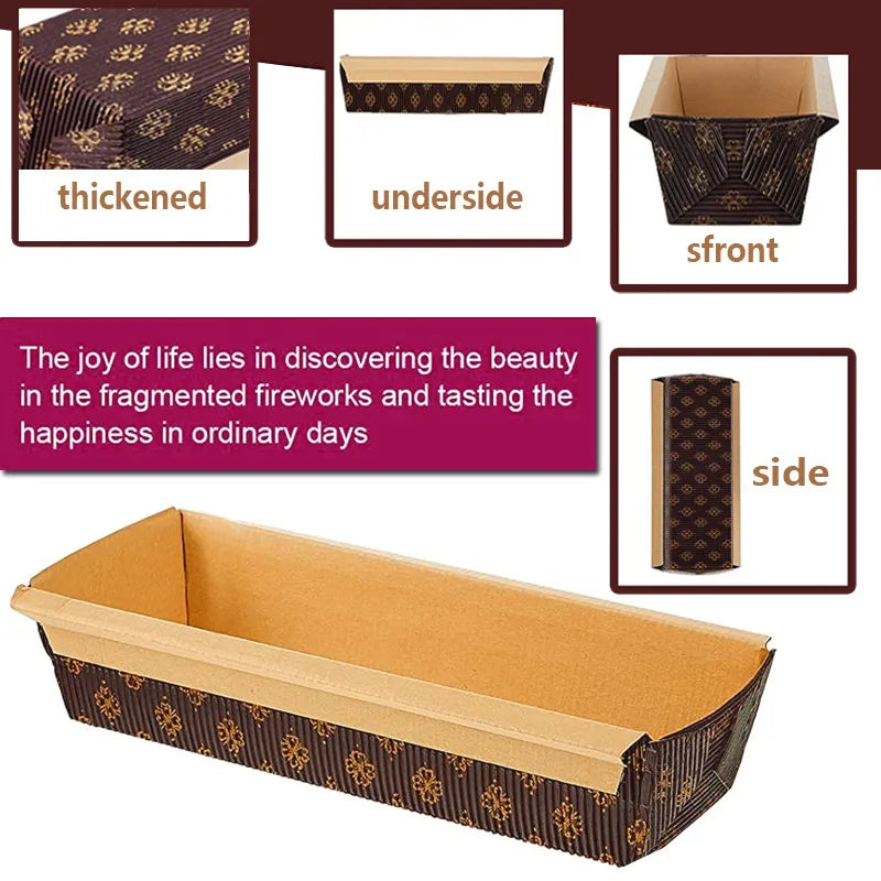Modern Style Simple Style Geometric Paper Bakeware Cake paper tray