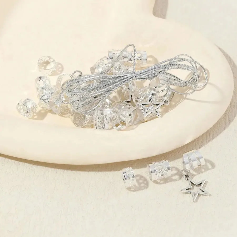 Women's Elegant Cute Festival Curls Straight Hair Dreadlocks Hair Rings