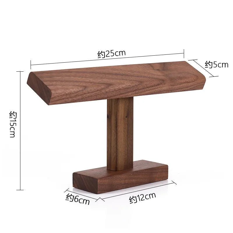 1 Piece solid wood Retro Classic Style Geometric Watch display frame