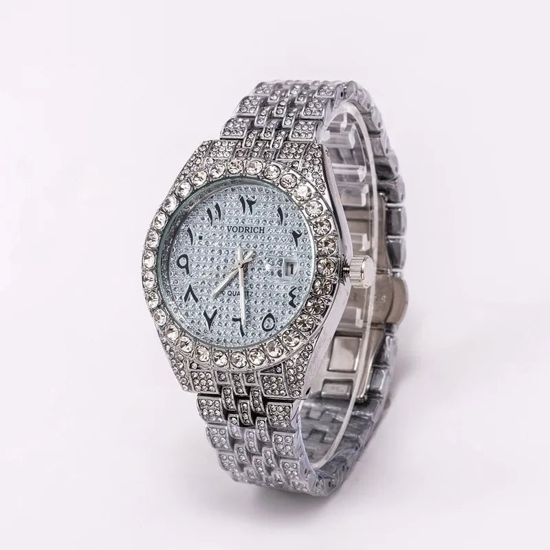 Business Solid Color Single Folding Buckle Quartz Women's Watches