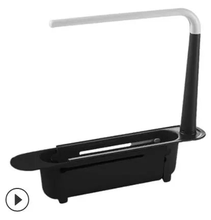 Casual Elegant Solid Color Plastic Storage Rack