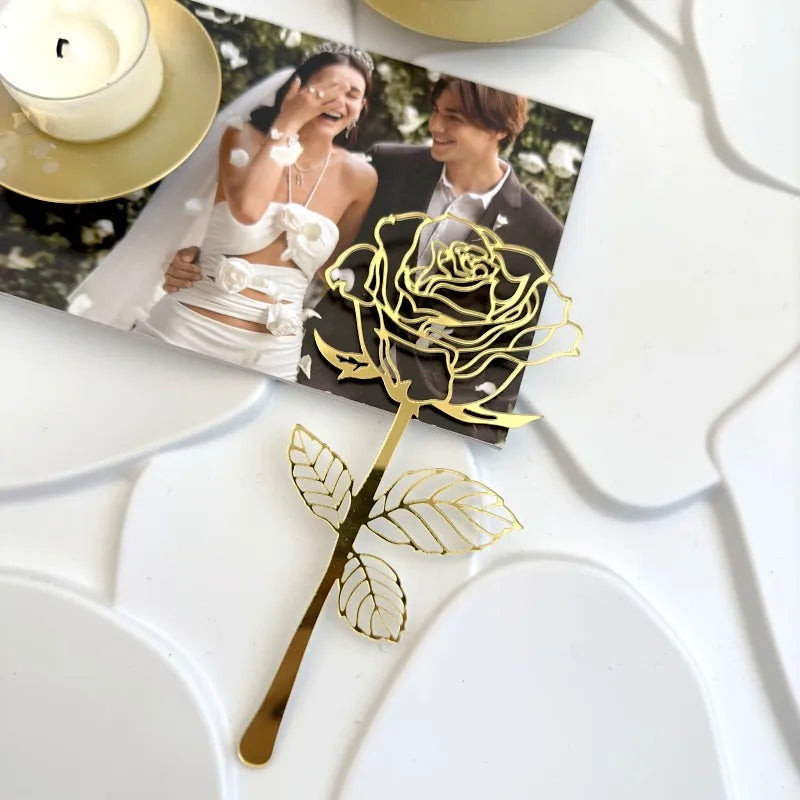Valentine'S Day Elegant Lady Letter Heart Shape Arylic Holiday Banquet Daily Cake Decorating Supplies Party Supplies Cake Decorating Supplies 1 Piece