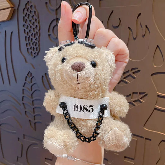 1 Piece Cute Bear Plush Unisex Bag Pendant Keychain