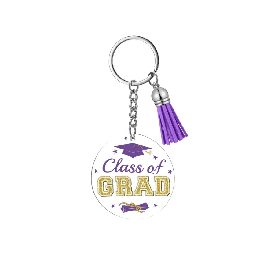 Simple Style Letter Arylic Unisex Keychain