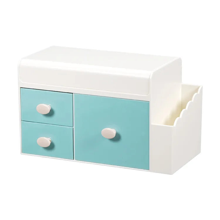 Color Block Plastic Simple Style Storage Box