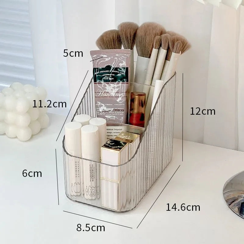 Dopamine Desktop Overlay Storage Cabinet Drawer Student Desk Stationery Storage Box Rubber Belt Hairpin Jewelry Fit Box