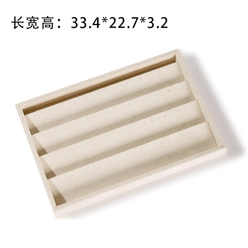 1 Piece velvet Flannel Casual Elegant Solid Color Jewelry Display Jewelry Rack