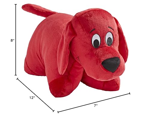 Pillow Pets Clifford The Big Red Dog Plush – Unfolds into 16-In Pillow