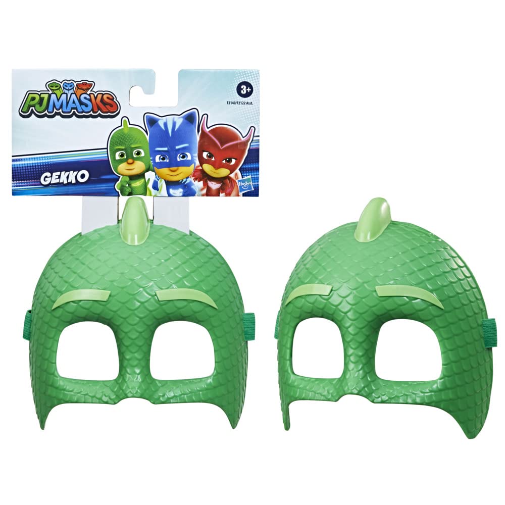 PJ Masks Gekko Hero Mask – Preschool Dress-Up Toy for Kids 3+