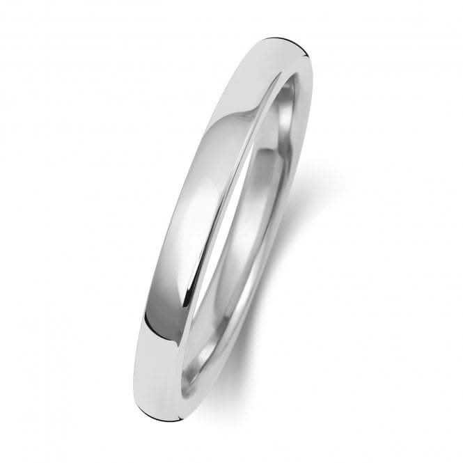 Wedding Band Platinum Soft Court 2mm-1.15 Wedding Ring WP131H