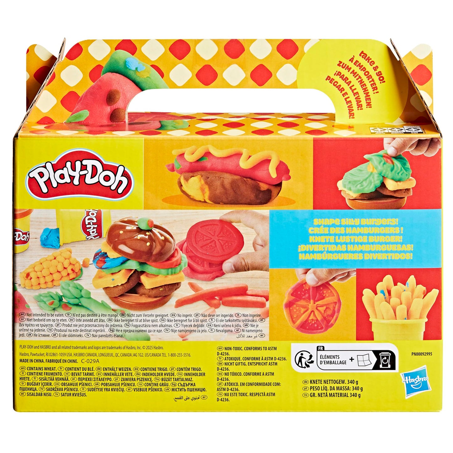 Play-Doh Grill Fun Playset | Imaginative Burger Making for Kids 3+