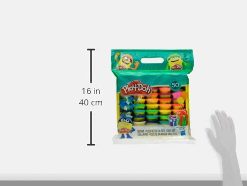 Play-Doh 50-Value Pack: Assorted 1-Ounce Modeling Compound – Non-Toxic, No Expiry
