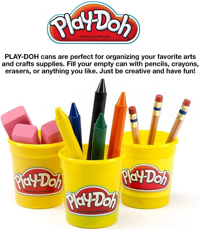 Play-Doh Single Can Dough Red - Classic Modeling Compound for Creative Play