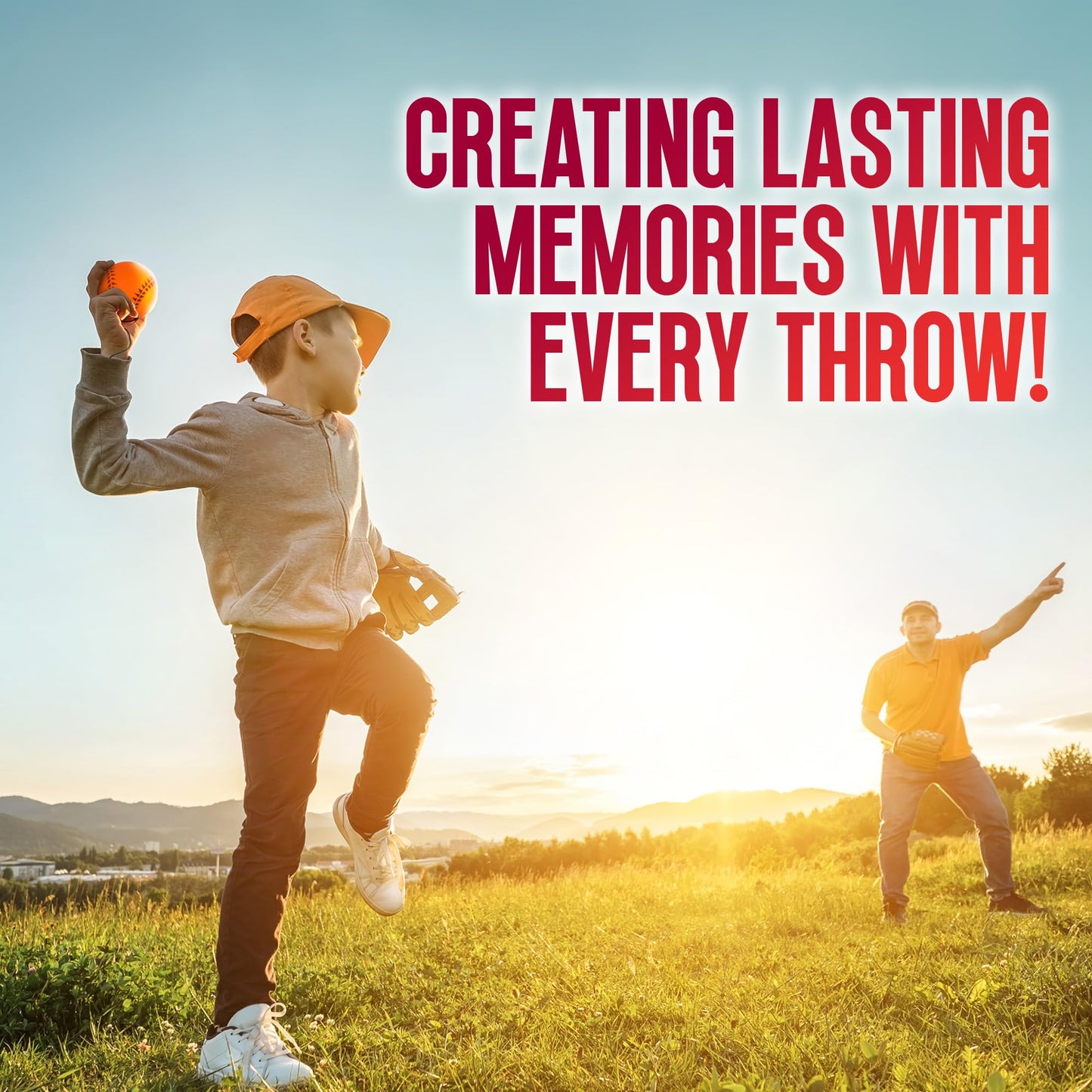 Playbees Neon Reactive Wrist Baseballs – 12 Pack for Kids’ Outdoor Practice