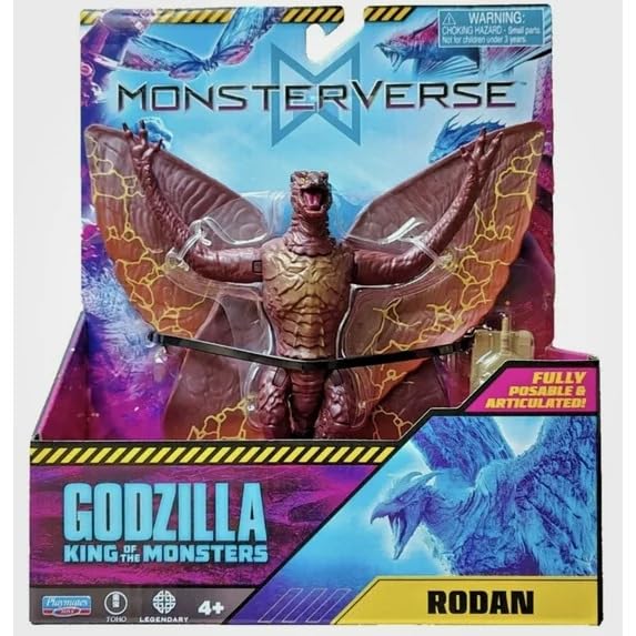 PlayMates Rodan Monsterverse 6-Inch Action Figure | Godzilla King of the Monsters