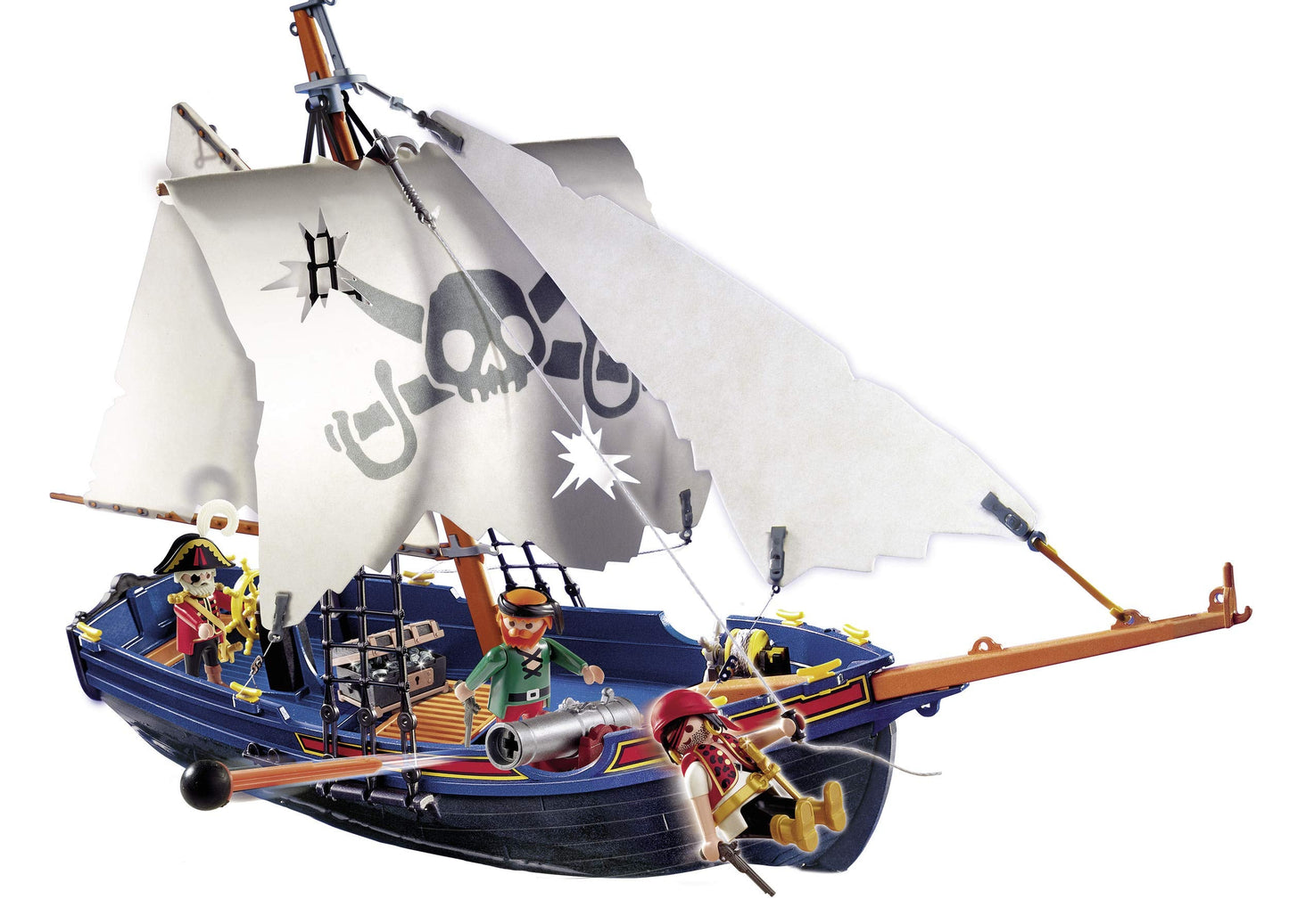 Playmobil 5810 Pirate Ship | Classic Pirate Playset for Kids 3+