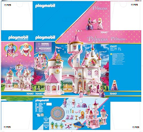 Playmobil Large Princess Castle – Four-Story Royal Playset with Dance Floor & Accessories