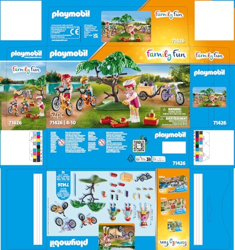 Playmobil Mountain Bike Tour | Outdoor Adventure Set for Kids 4-10