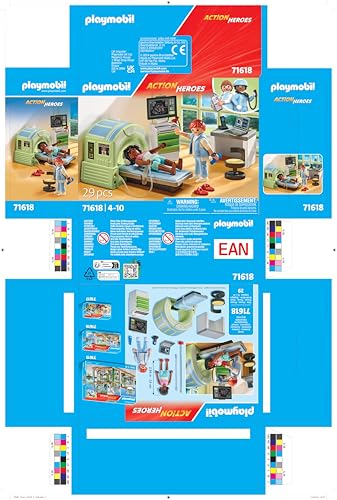 Playmobil MRI with Child | Realistic Hospital Play Set for Ages 4-10