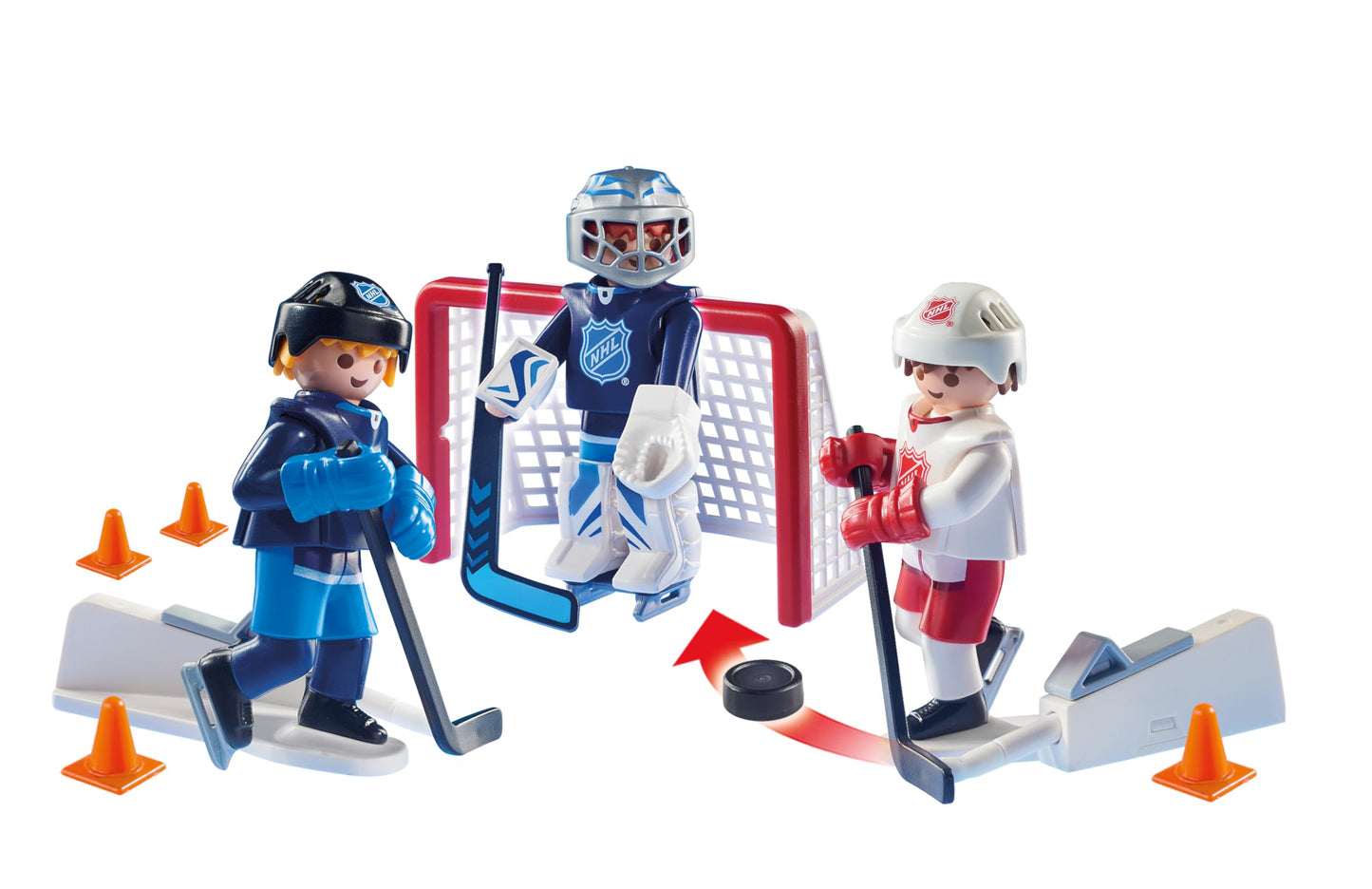 Playmobil NHL Shootout Carry Case – Portable Hockey Playset for Kids 5+